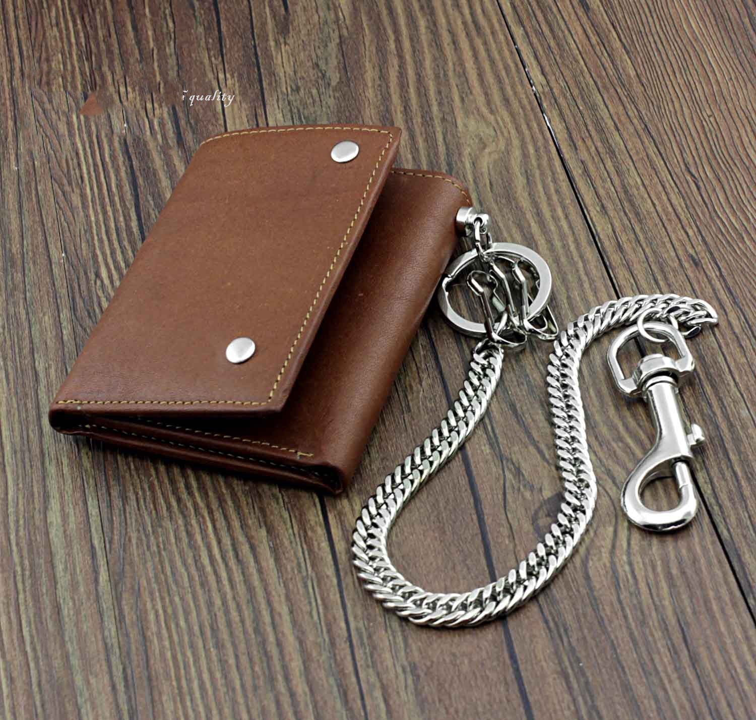 Korean_Style_Anti-Theft_Leather_Men_s_Trifold_Short_Wallet_Card_Wallet_with_Pants_Chain_For_Men_1